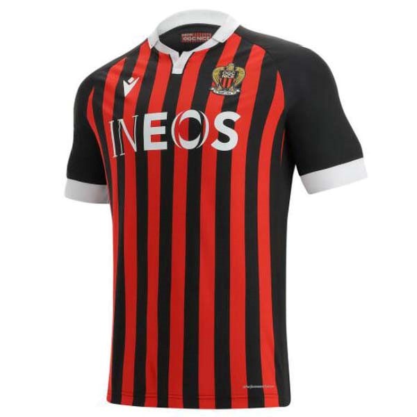 Heimtrikot Thailand OGC Nice 2021-2022 Günstige Fußballtrikots